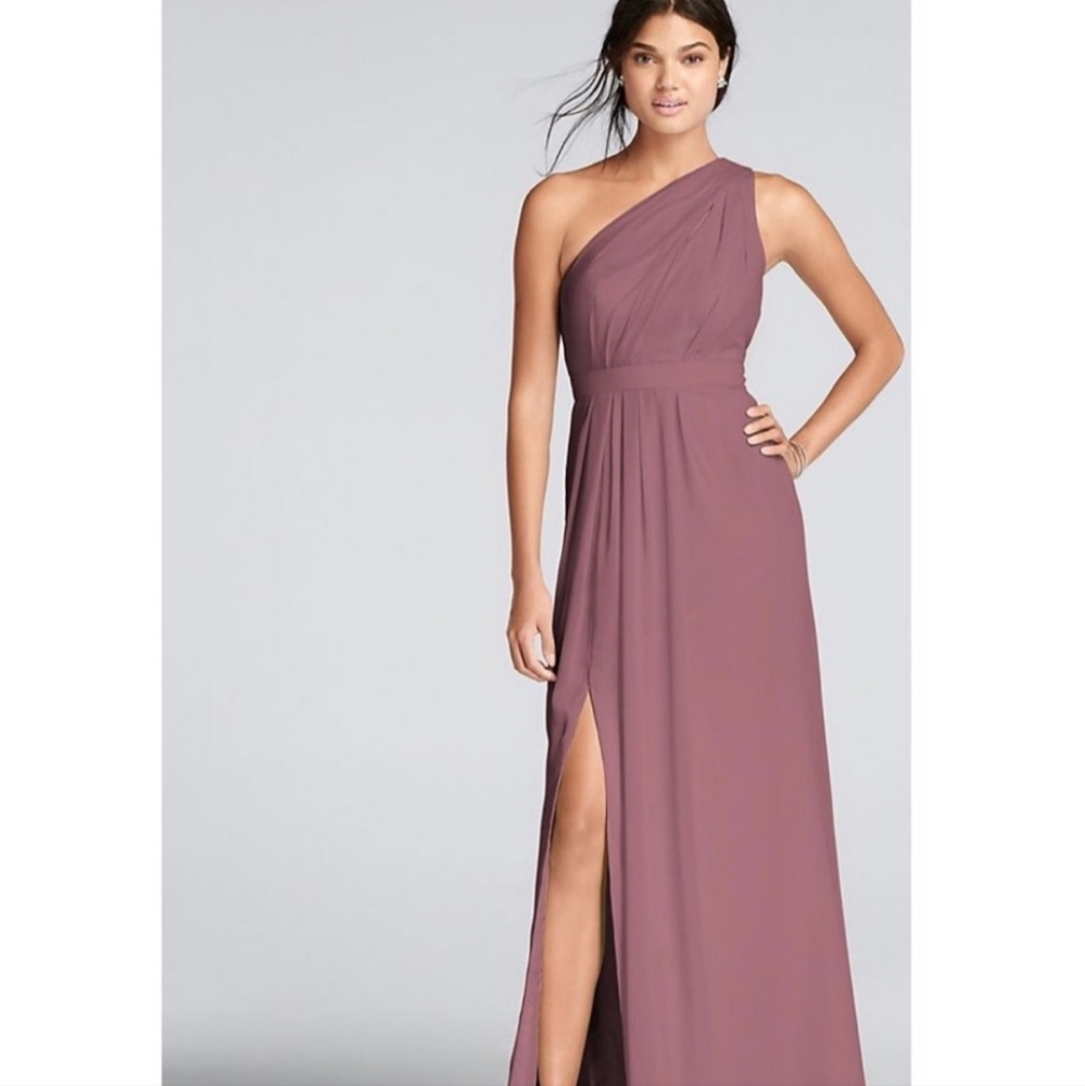 David's Bridal Quartz Bridesmaids Dress size 12